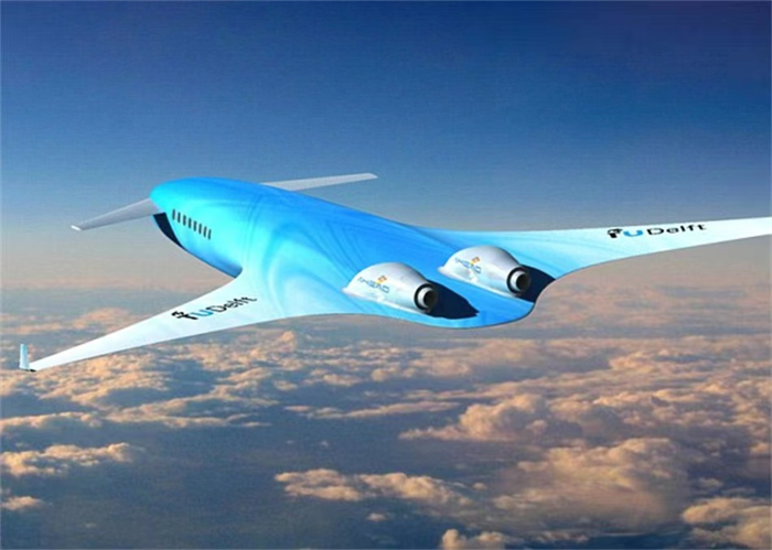 双层结构超音速概念飞机 时速达到3700公里（新款飞机）