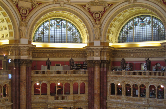 世界上最大的图书馆 美国国会图书馆(最大知识宝库)