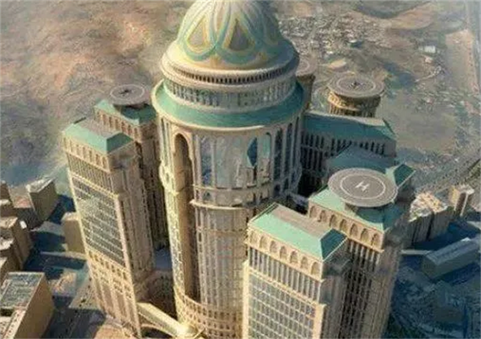 世界上最大的酒店，设置1万间客房 (麦加Abraj Kudai酒店)