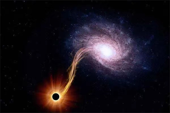 银河系中心超级黑洞被拍  质量是太阳400万倍（宇宙黑洞）