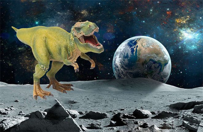 恐龙或在6500万年前去了月球  真有恐龙文明  （有可能）