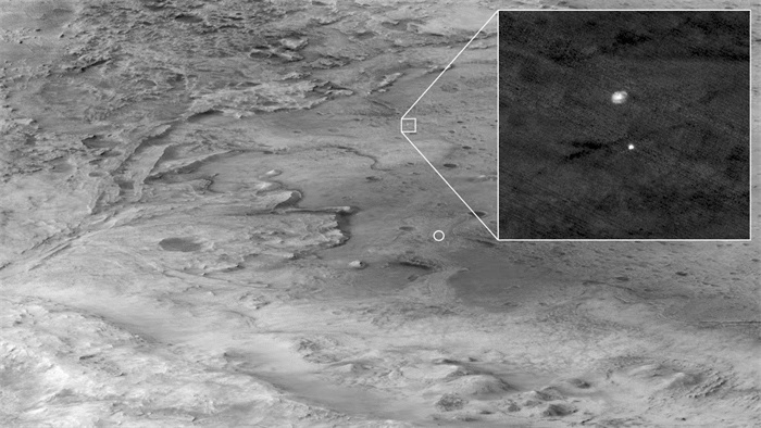 中美轨道器拍火星差异明显 中国技不如人？（卫星照片）