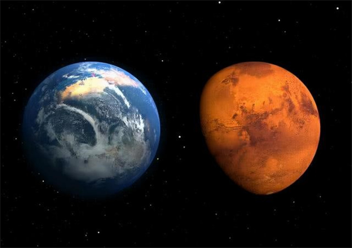 地球与火星互换位置  火星能诞生生命吗  （可能会）