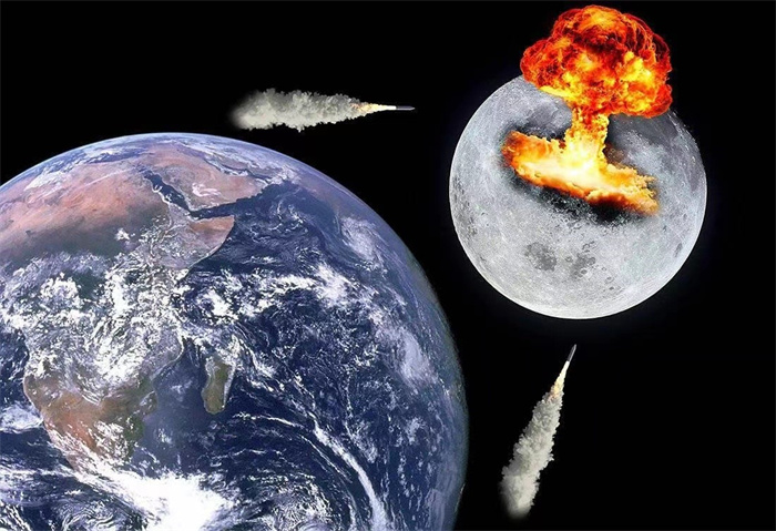 美国专家炸掉月球 地球没有季节 发现什么？（拯救地球）