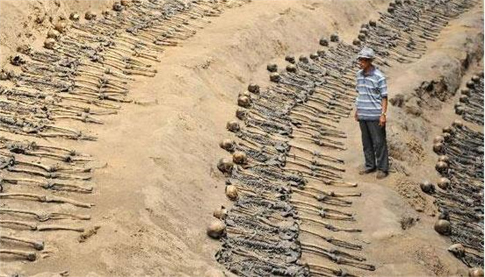 湖北挖出三千多骸骨 揭开悲壮历史（军人埋葬）