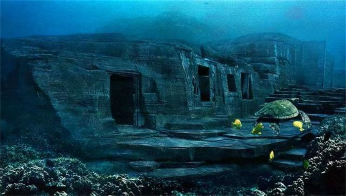 神秘的水下宫殿出现在日本某海域 古老国度（无法解释）
