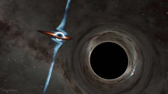 怪事！6.7亿光年外，黑洞喷流突然转向90度，直指地球而来