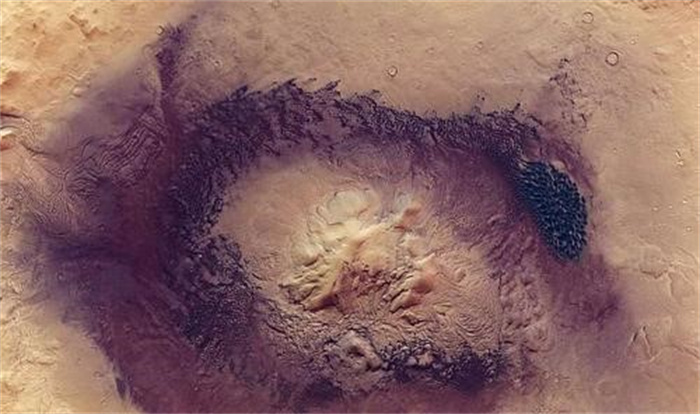 火星火山口存在可供人类居住环境
