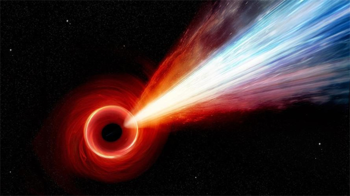 超级计算机模拟黑洞大碰撞的过程