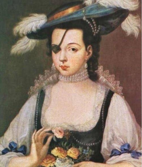 西班牙宫廷第一美人：终生戴眼罩，容貌倾城，国王吃醋关了她14年