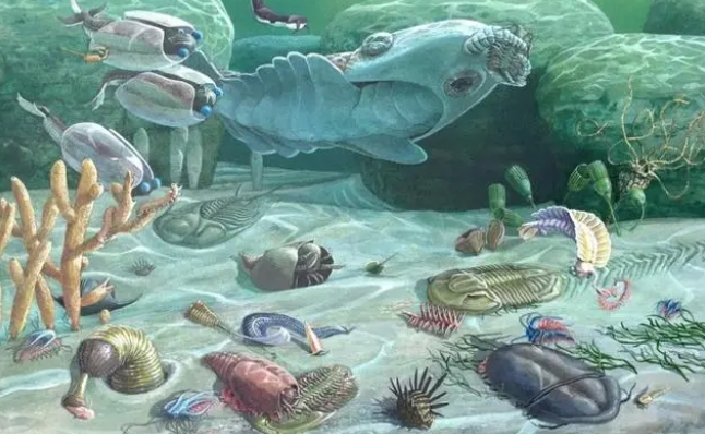 十大最凶猛的史前动物：寒武纪的邓氏鱼