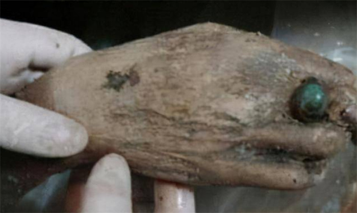 安徽砀山挖出一古墓 女尸皮肤白暂 手涂指甲油 身份成谜