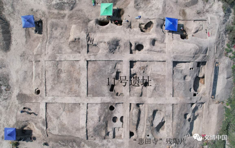考古新知 | 郭物：北庭故城遗址发现“悲田寺”刻字陶器残片