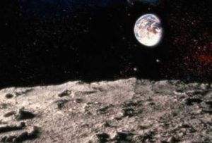 从月亮上看地球好恐怖，月球上看地球是什么样?