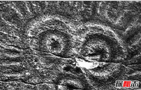 科学揭秘人面岩画之谜，诡异的人脸岩画是原始人的杰作