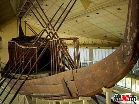 古埃及太阳船之谜，古埃及法老胡夫通往天堂飞船/具有法力