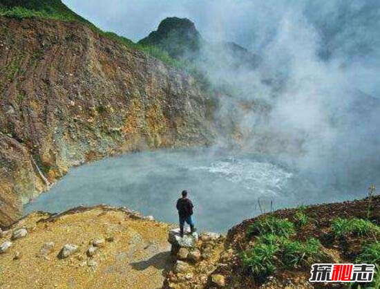 多米尼加沸水湖之谜，湖水沸腾温度超过100℃(未解之谜)