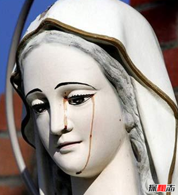 世界十大灵异事件 澳洲圣母像流泪竟是神迹显灵（谣言）