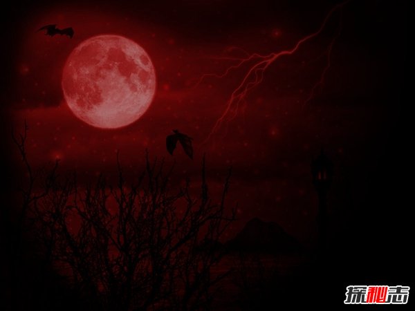 红月亮的诅咒之谜 古皇帝在红月亮期间上吊自杀（封建迷信）