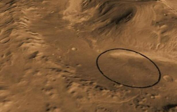 美国在火星发现外星人基地?螺旋形设计精妙不像自然形成