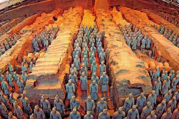 秦始皇陵挖掘了多少：兵马俑和其他墓葬(并未完全挖掘)