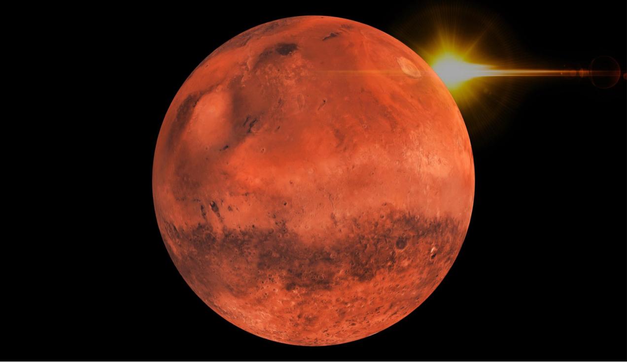 火星上的墓地 火星上真的存在过智慧生命吗？（不曾得知）