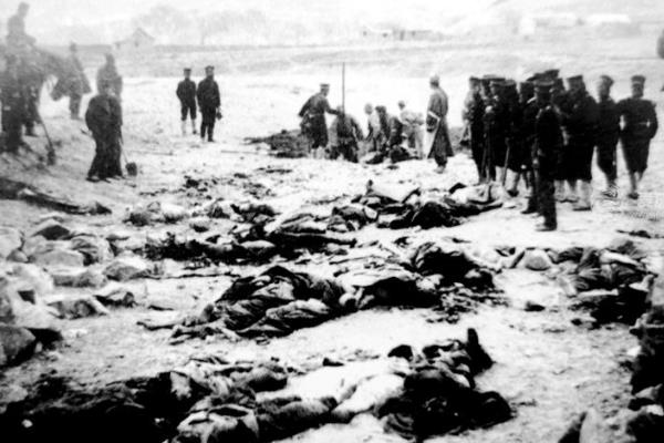旅顺大屠杀:日军四天三夜杀害两万余人(尸体堆成山)