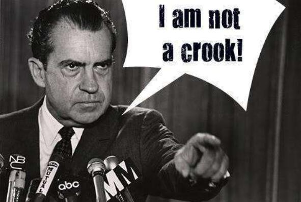 1974美国水门事件 美国第一个因为丑闻下台的总统(尼克松)