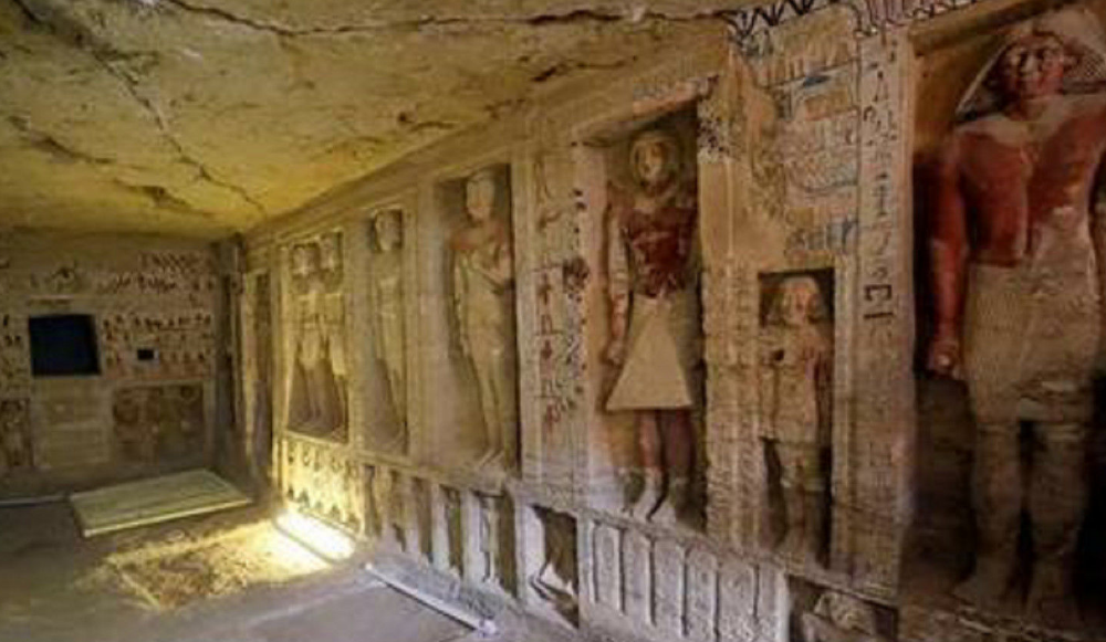 居民楼下的埃及古墓 让人十分惊讶（古埃及坟墓）