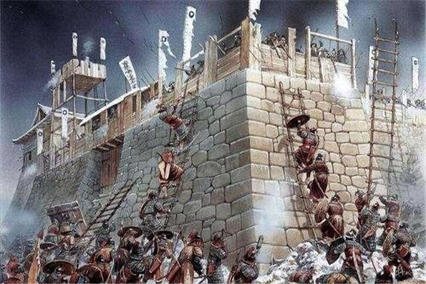 古代攻城时，守城士兵为啥不直接推倒攻城梯？（梯上有机关）