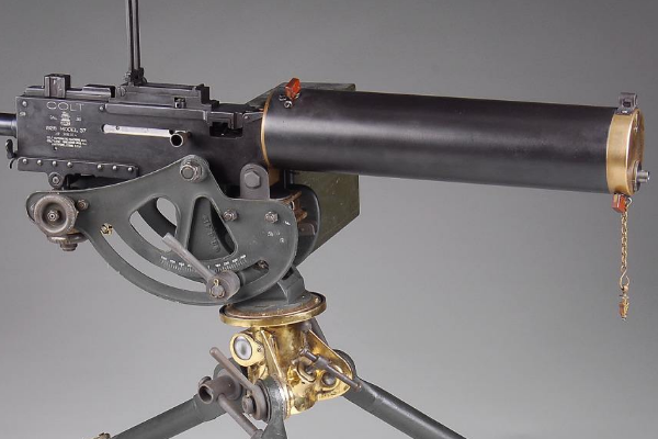 世界上最早的自动枪:每分钟600发子弹(4架就能击退千人)