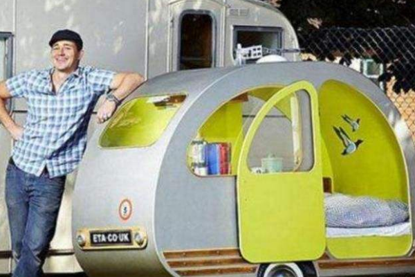 世界上最小的篷车:仅0.79米宽(家具一应俱全)