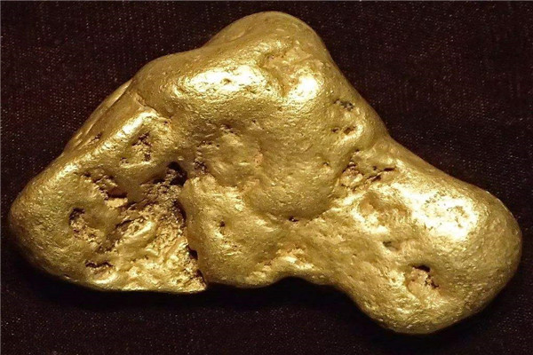 世界上最大的金子 巴西“迦南”金块（又称狗头金）
