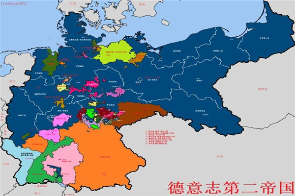 德一德二德三是什么国家：德意志三个帝国（不同时间）