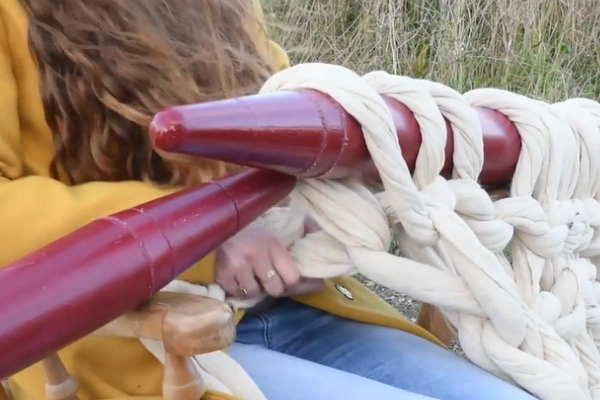 世界上最长的海滩毛巾:长达8百多米(1000人共同完成)