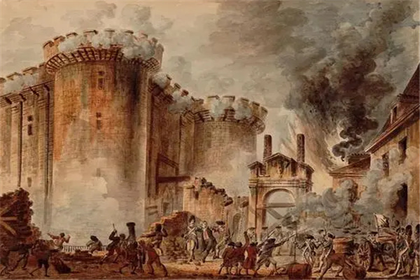 法国大革命时间：1789年—1830年（从攻占巴士底狱开始）
