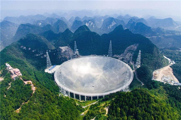 世界上最大的锅 位于贵州省的中国天眼（30个足球场）