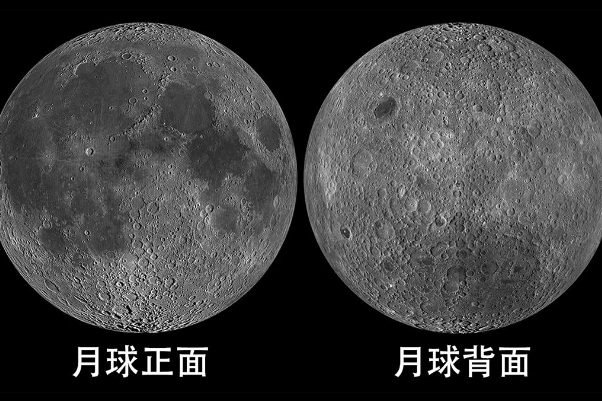 月亮上为什么有阴影：月亮表面区域对太阳光反射程度不同