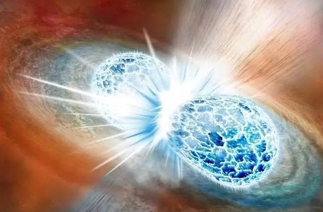 “金矿”中子星合并曾是宇宙，中子星与黑洞合并相对比(温度较高)