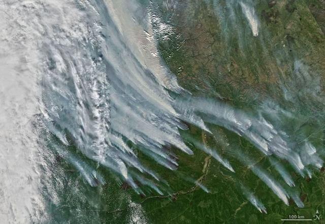 贝加尔湖消失！很有可能和大火有关系（西伯利亚大火）