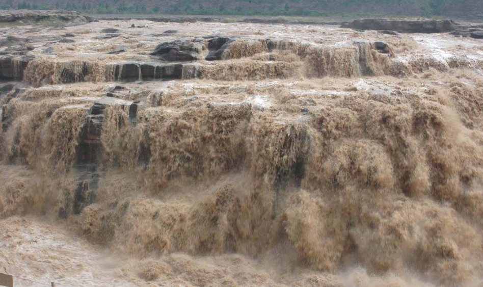 世界含沙量最大的河流 起源于青藏高原 （黄河）