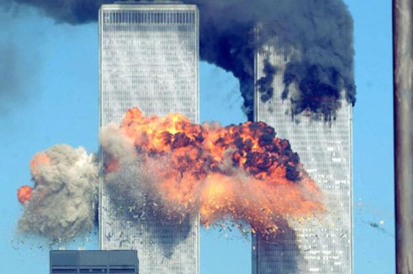 美国的恐怖袭击事件：9·11事件(死亡人数接近3000人)