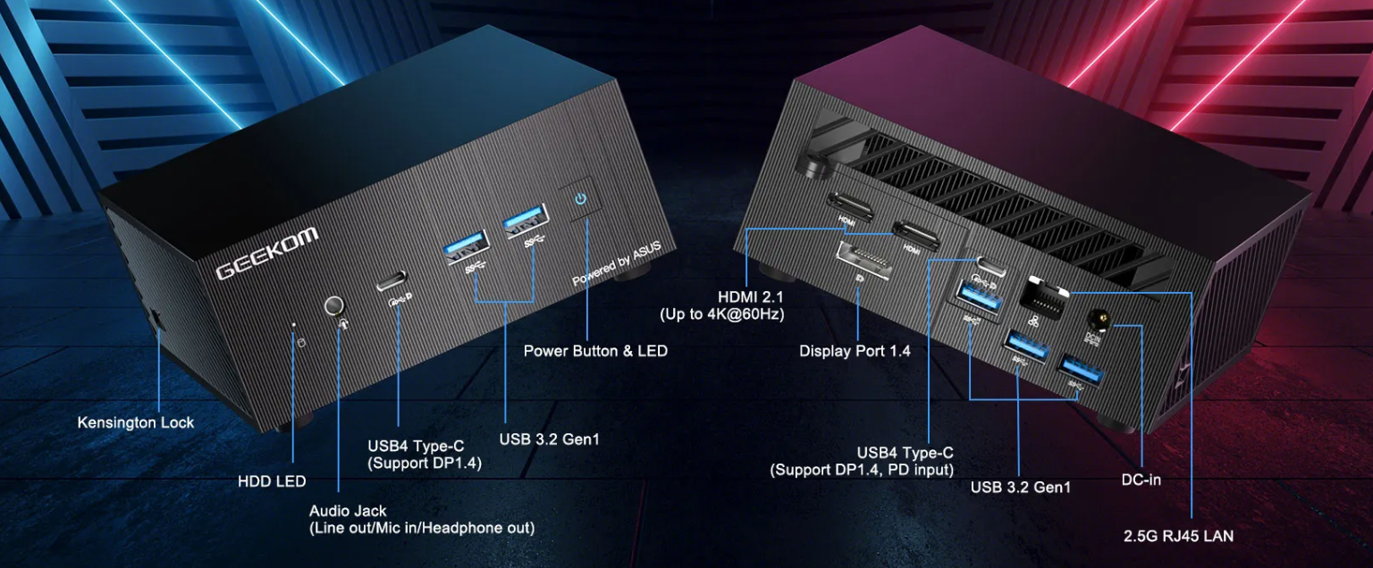 华硕、积核联合发布AS 6迷你主机，最高配置6900HX芯片