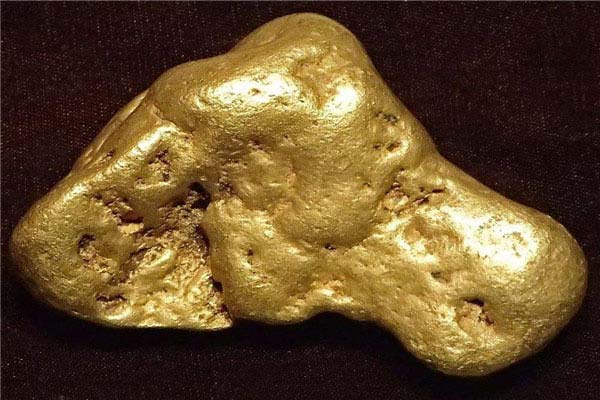 世界上最大的金子 金块重达60.82公斤（巴西迦南）
