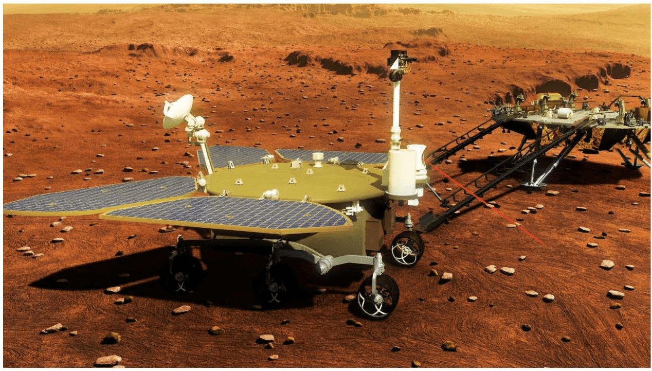 一个像“古碗”物体呈现在火星照片中（火星景象）
