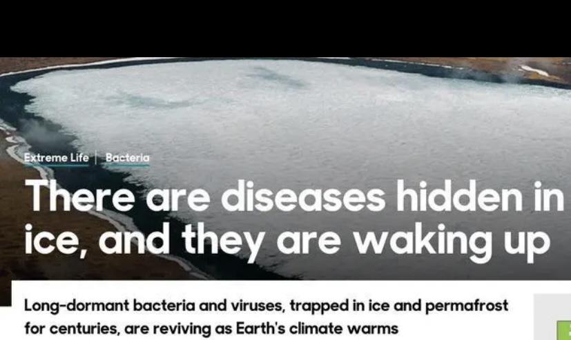 俄罗斯方发出世界警告，永冻层融化后，冰层之下的病毒会重新复活