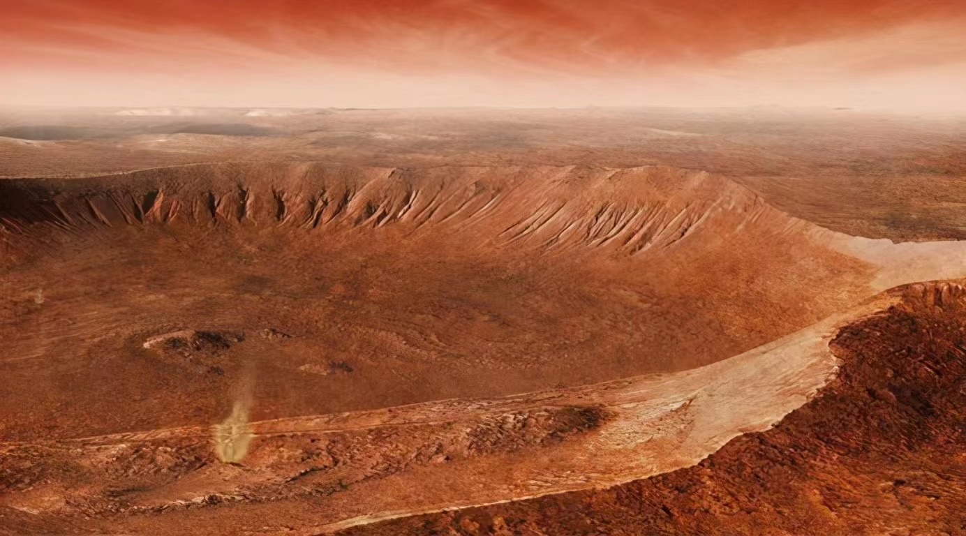 NASA发现38亿年前火星存在水资源，确实有足够时间孕育出文明