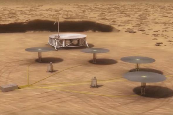 科学家的另一个高峰创造是用核反应堆作为飞行器燃料40天到达火星