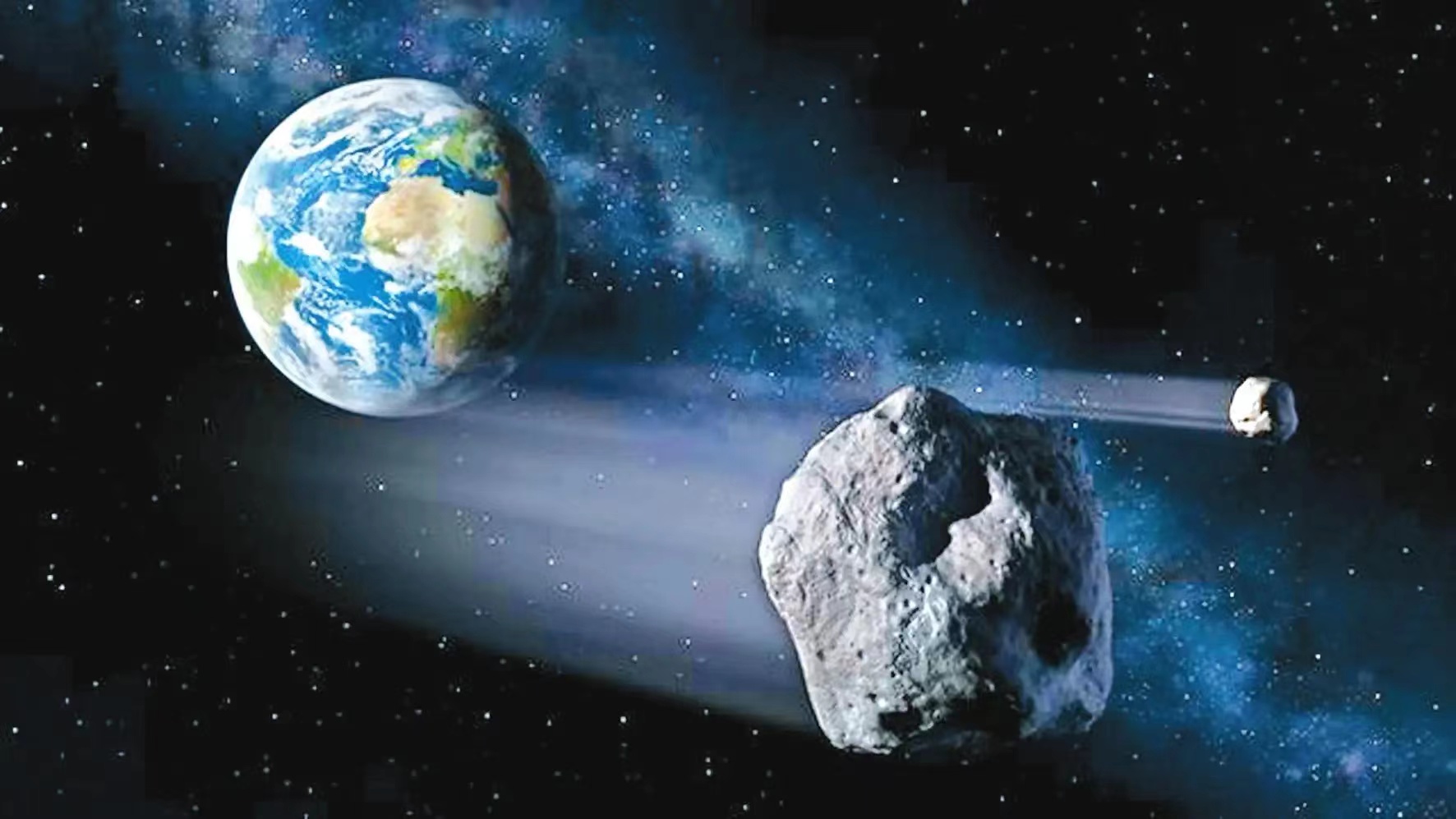 乘坐小行星遨游宇宙，是未来旅行社的重点项目（科技限制）