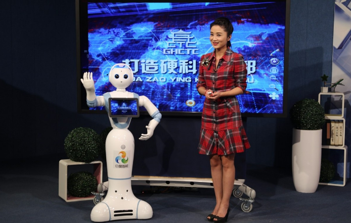 韩国出现了机器人主播，这能够说明什么？（机器人工作）